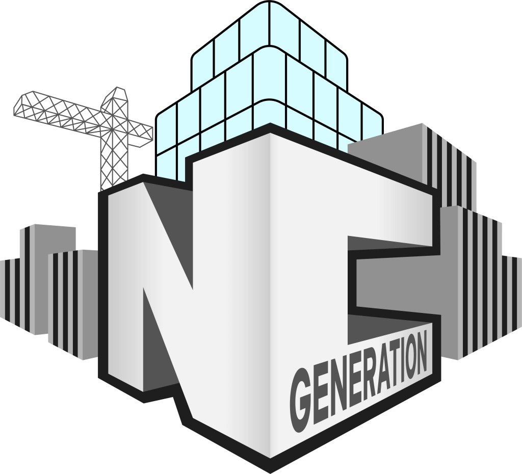 Grafică arhitecturală și logo NC Generation